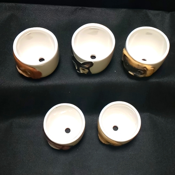 Window Garden - Cute, Hand Painted, 3D Puppy Planters. - Picture 8 of 9